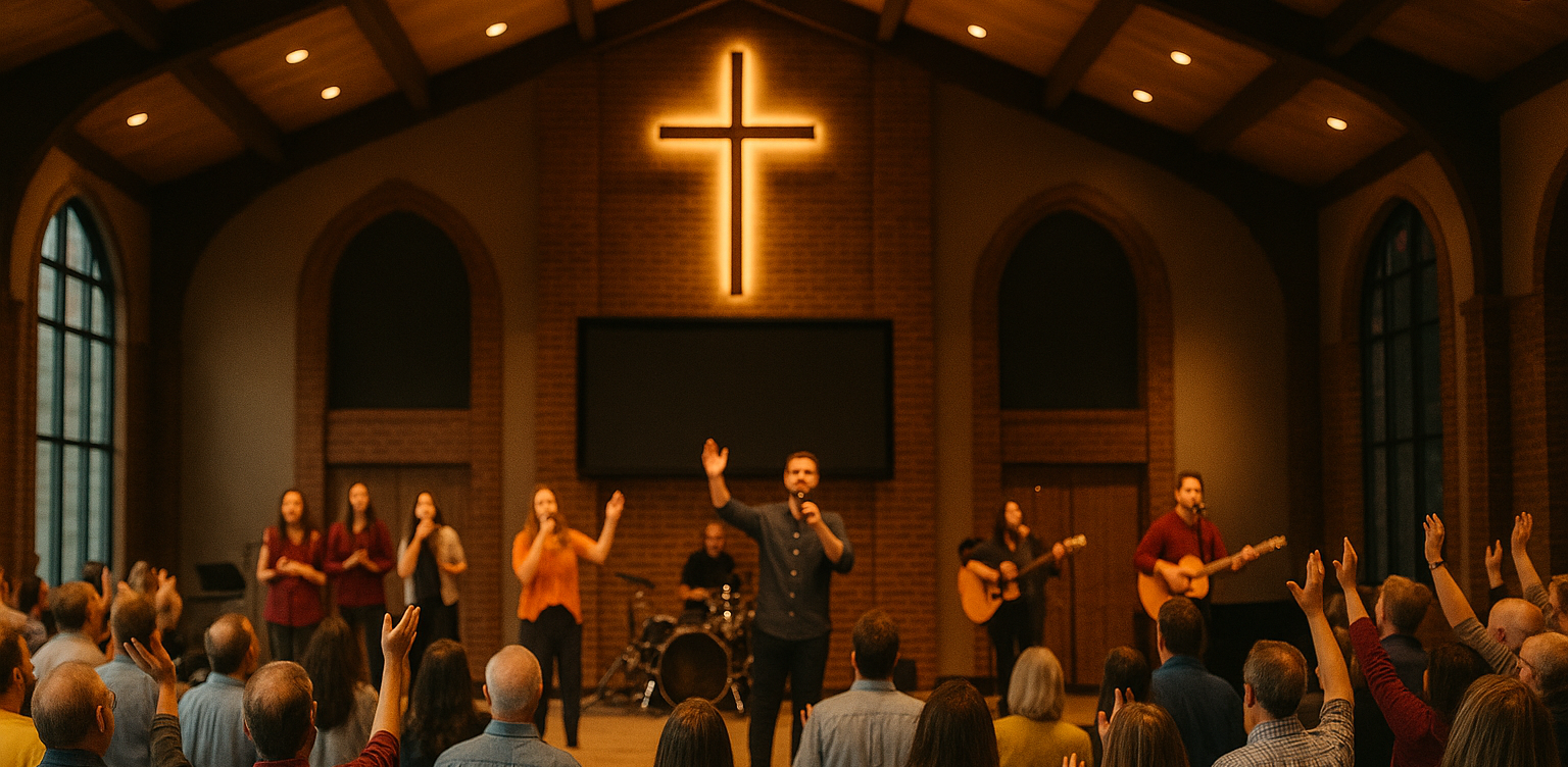 Celebración en la iglesia